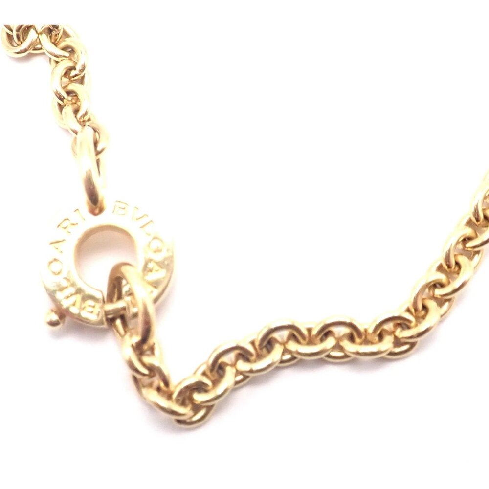 Rare! Bvlgari Bulgari 18k Yellow Gold Antique Coin Monete 38" Long Link Necklace - Picture 6 of 15